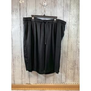 Derek Rose Women's Boyds Philadelphia Black Jersey Shorts Elastic Waist Size 2X